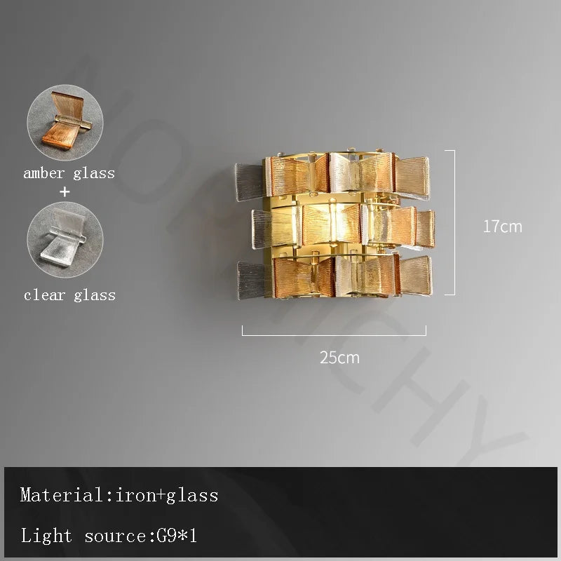 Afralia™ Glass Ceiling Chandelier: Elegant Italian Design for Dining, Living Room, Hotel, Bedroom.