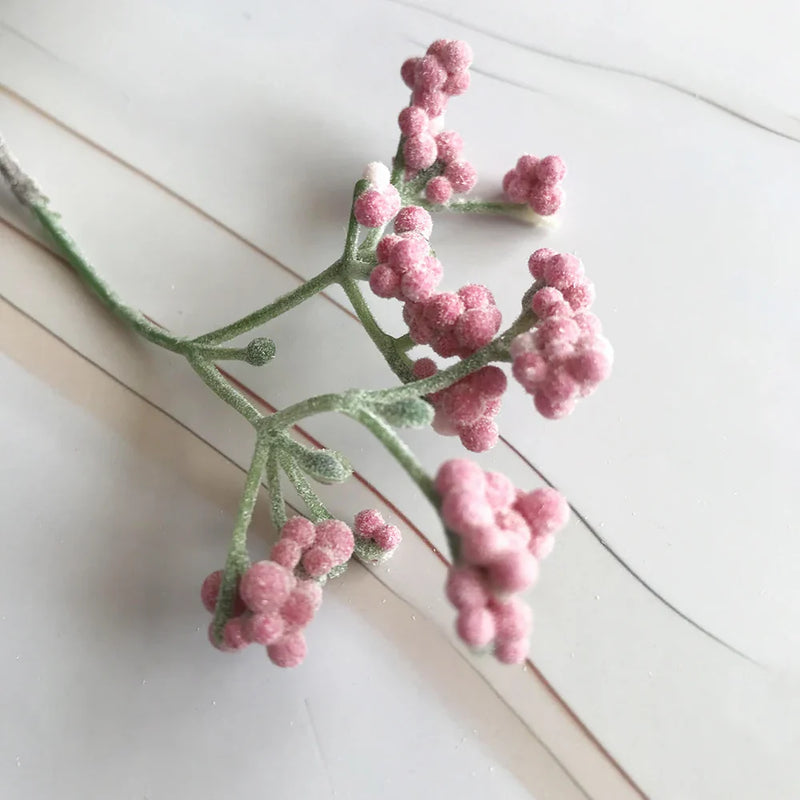 Afralia™ Small Berry Flower Stamen & Leaf Bead Wedding Candy Box Decoration