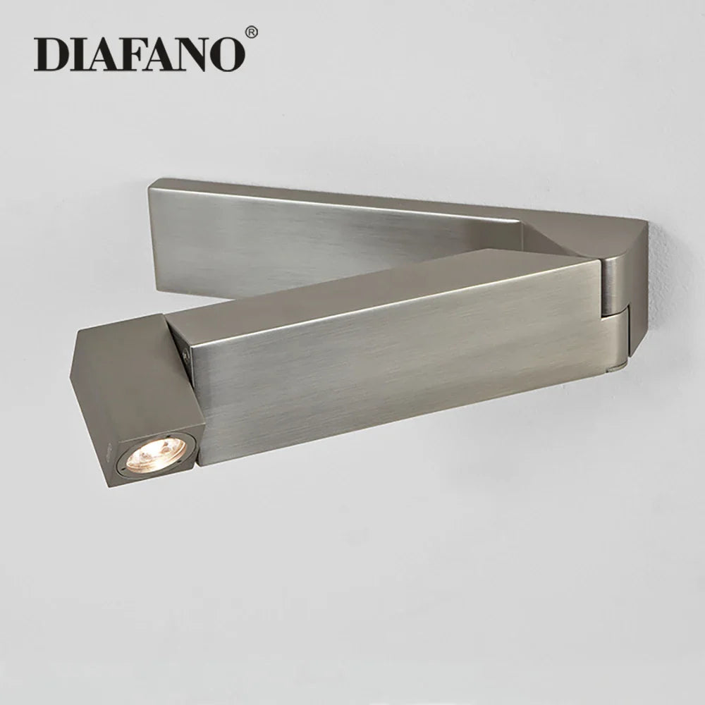 Afralia™ LED Bedside Wall Light 3W Angle Adjustable Sconce for Corridor Bedroom
