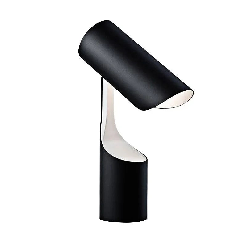 Afralia™ Black Foldable Desk Lamp | Nordic Minimalist Design for Bedroom, Study & Sofa