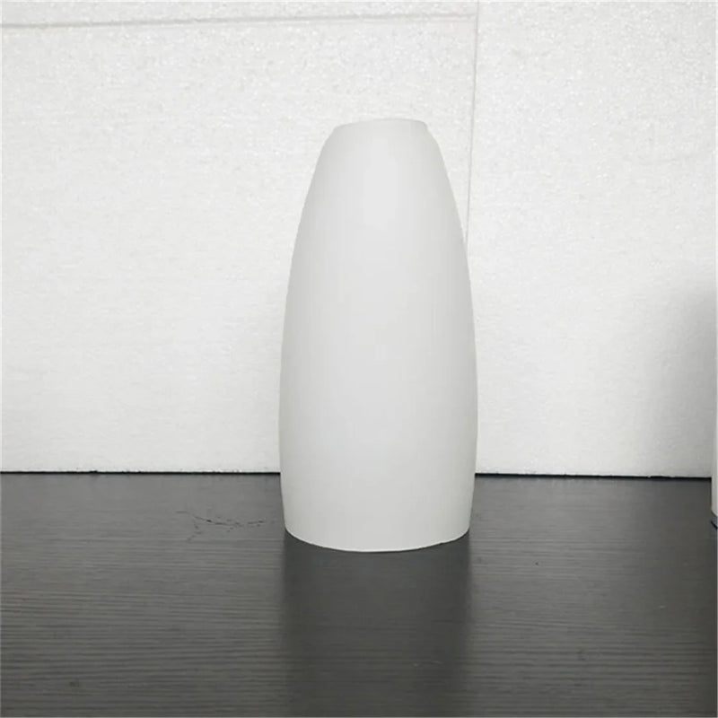 Afralia™ Matte White Glass Shade for E26 E27 Pendant Light