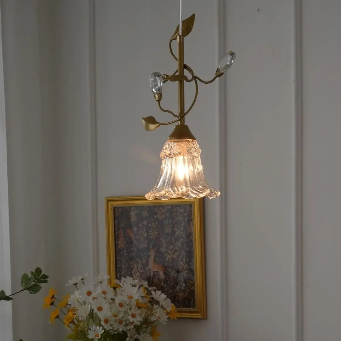 Afralia™ Luxure Crystal LED Chandelier for Modern Living Room and Bedroom