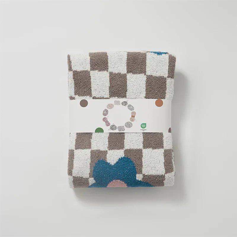 Afralia™ Knitted Blanket Throws 130x160cm