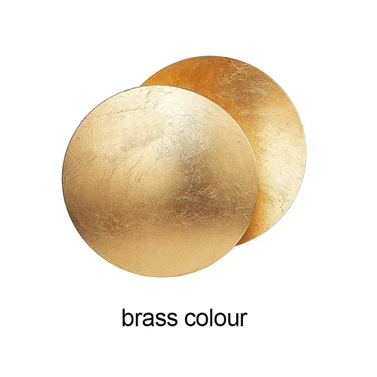 Afralia™ Modern Rotatable Circular Wall Lamp for Bedroom and Living Room