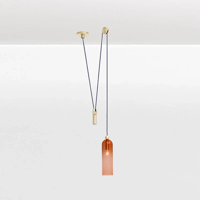 Afralia™ Industrial Metal Pendant Light Kitchen Adjustable Designer LED Dinning Room Decor