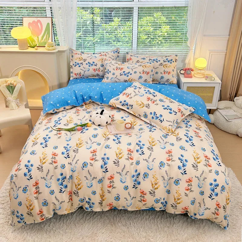 Afralia™ Nordic Brushed Bedding Sheet Set - Super Soft Comfort, All Seasons