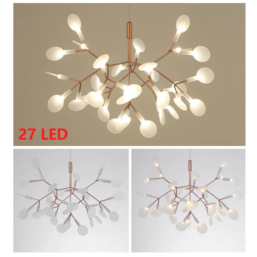 Afralia™ Luxe Chandelier: Modern Nordic Ceiling Light for Living & Dining Room