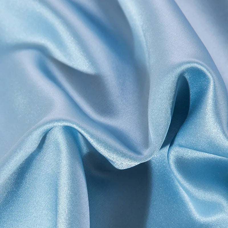 Afralia™ 200S Cotton Embroidery Bedding Set - Queen King Linens - Duvet Cover Sheets