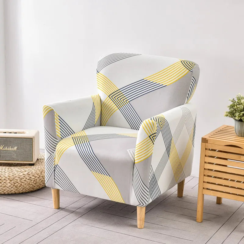 Afralia™ Accent Chair Cover Slipcovers | Stretch Sofa Couch Case
