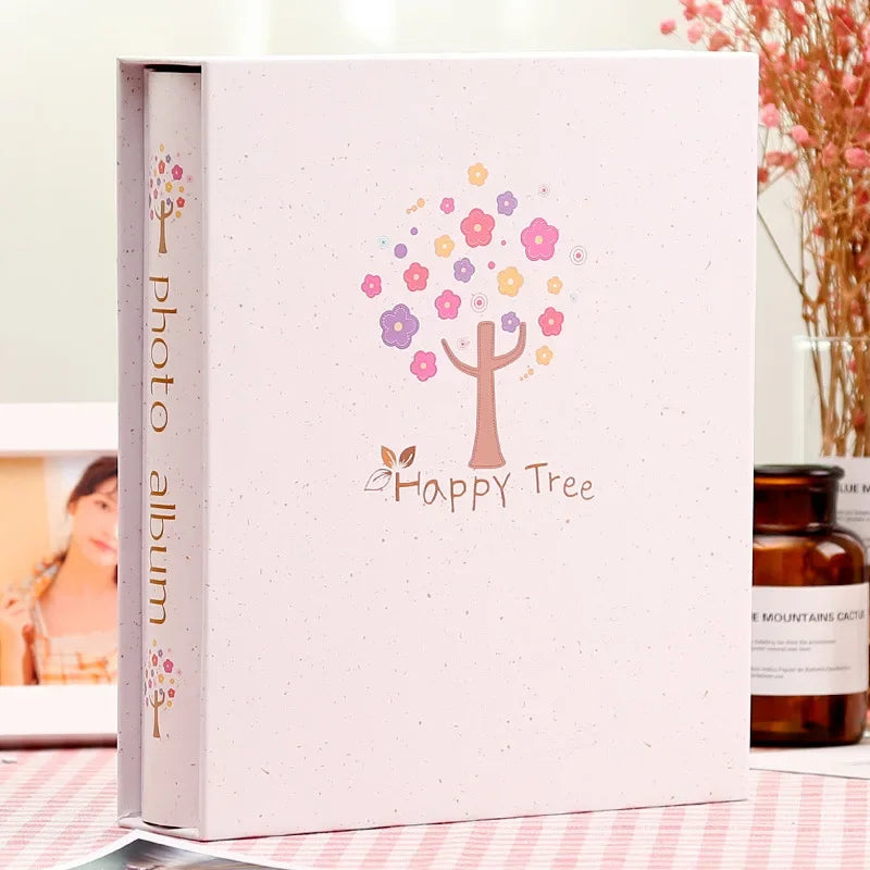 Afralia™ 6-inch Family Baby Wedding Scrapbook Album with 200 Pages