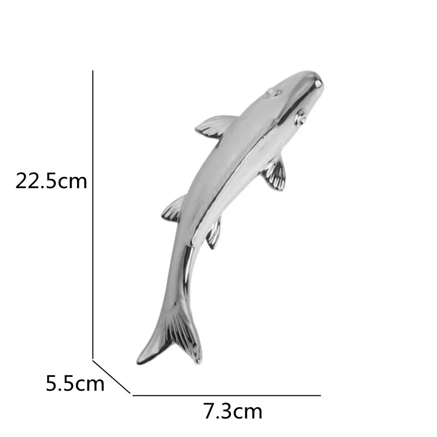 Afralia™ Ceramic Goldfish Lotus Leaf Wall Decoration Set