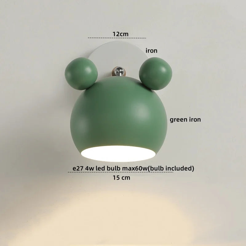 Afralia™ Macaron LED Wall Sconce Art Decoration Stair Light Fixtures