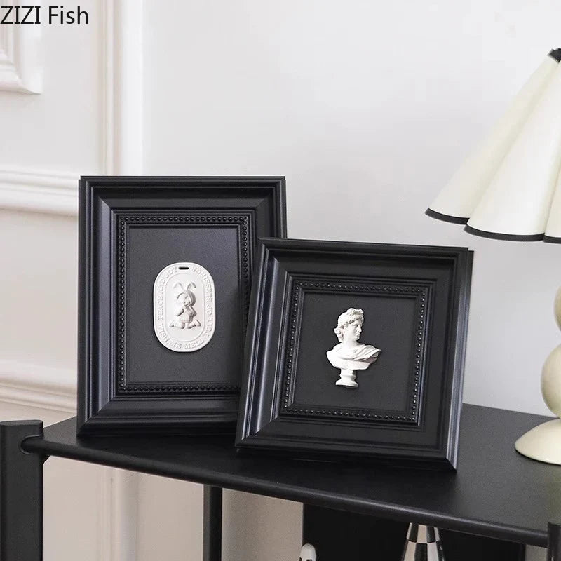 Venus Figure Plaster Statue Wall Ornament by Afralia™ for Living Room Decoration