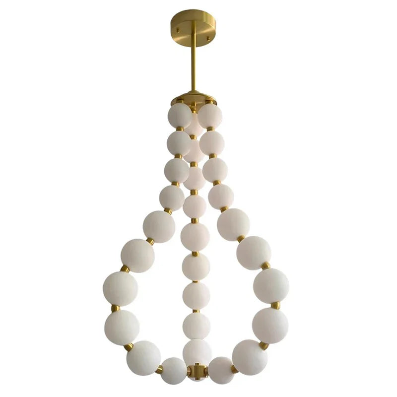 Afralia™ Nordic Home Stair Chandelier Living Dining Pendant Ceiling Indoor Lighting