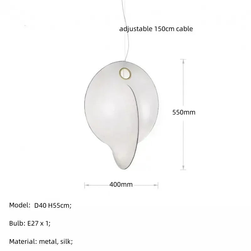 Afralia™ Minimalist LED Pendant Lights for Home Decor, Living Dining Bedroom Chandelier