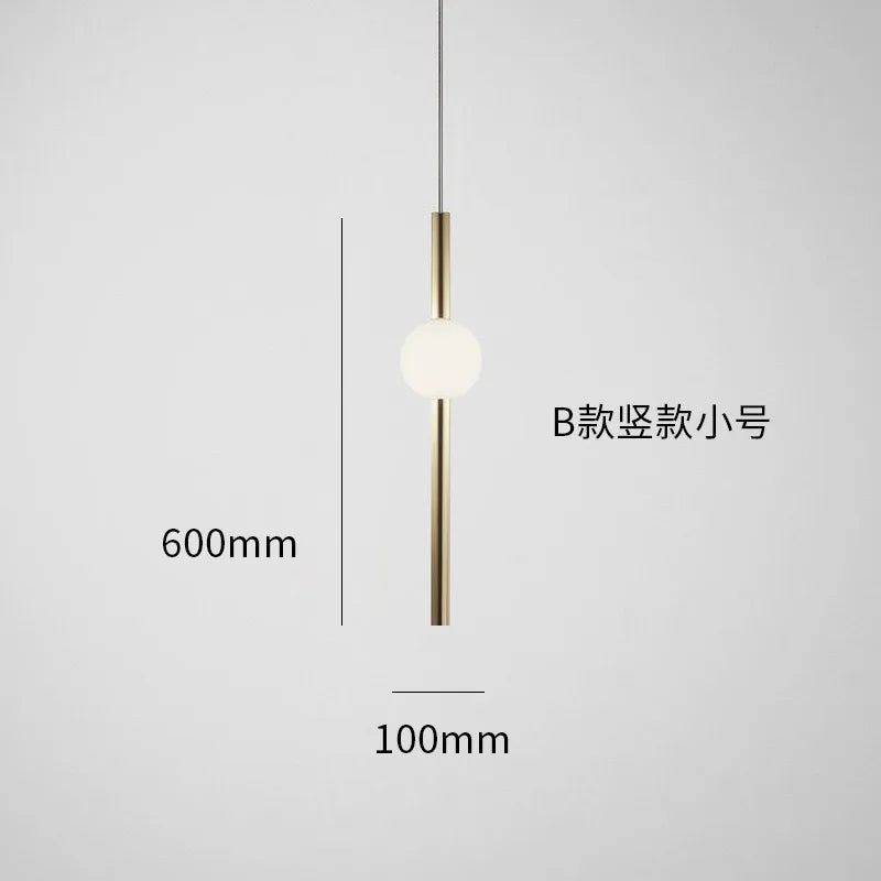 Afralia™ Minimalist Glass Chandelier Collection