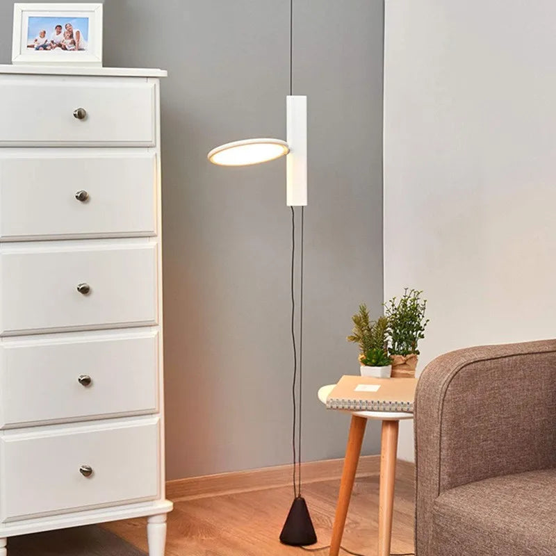 Afralia™ Postmodern Floor Lamp: Luxury Color Adjustable Study Bedroom Sofa Light