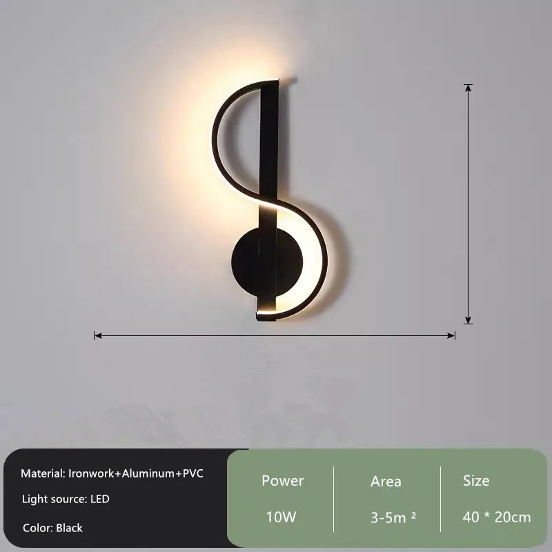Afralia™ Modern Bedside Wall Lamp AC90-260V - Nordic Design for Bedroom, Living Room & Corridor