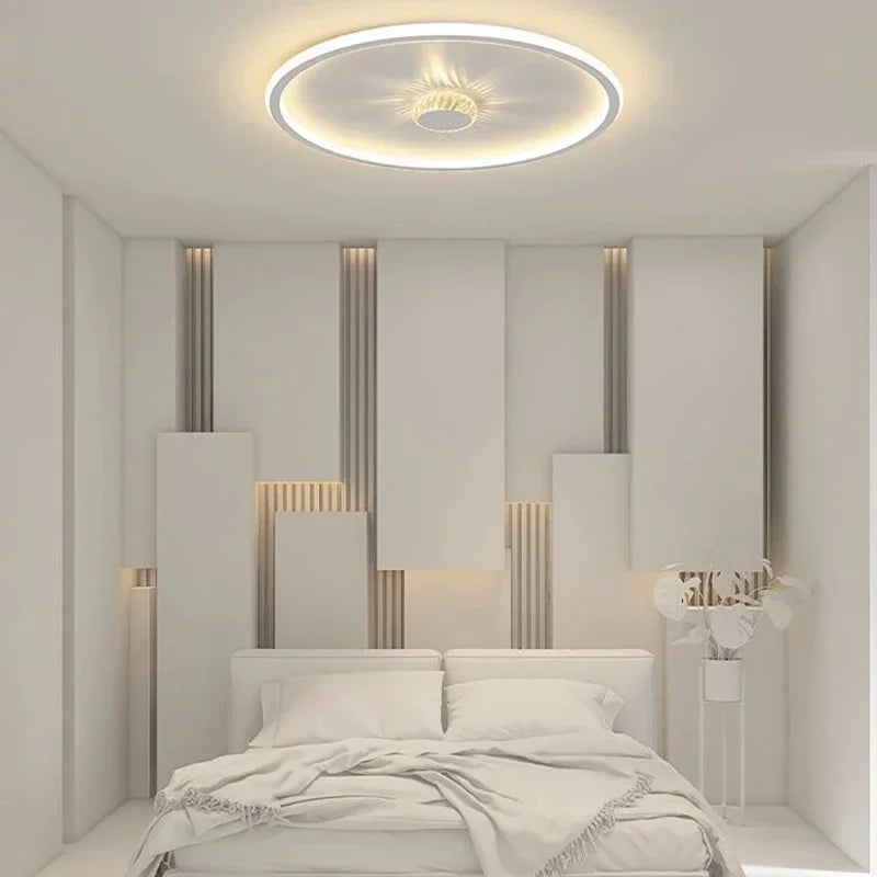 Afralia™ Modern LED Ceiling Lamp | Bedroom Living Dining Aisle Balcony Kitchen Chandelier