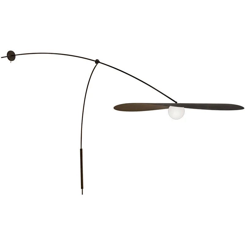 Afralia™ Retro Nordic Wall Lamp, Industrial Long Arm Light for Living Room and Bedroom