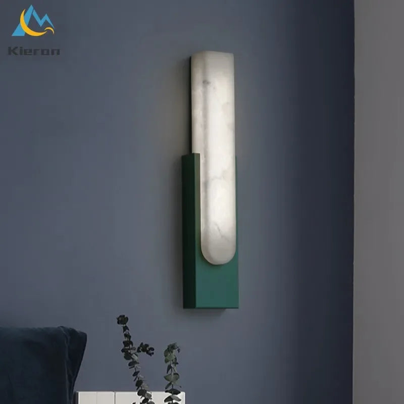 Afralia™ Cloud Stone LED Wall Light for Home Decor & Bedside Lighting