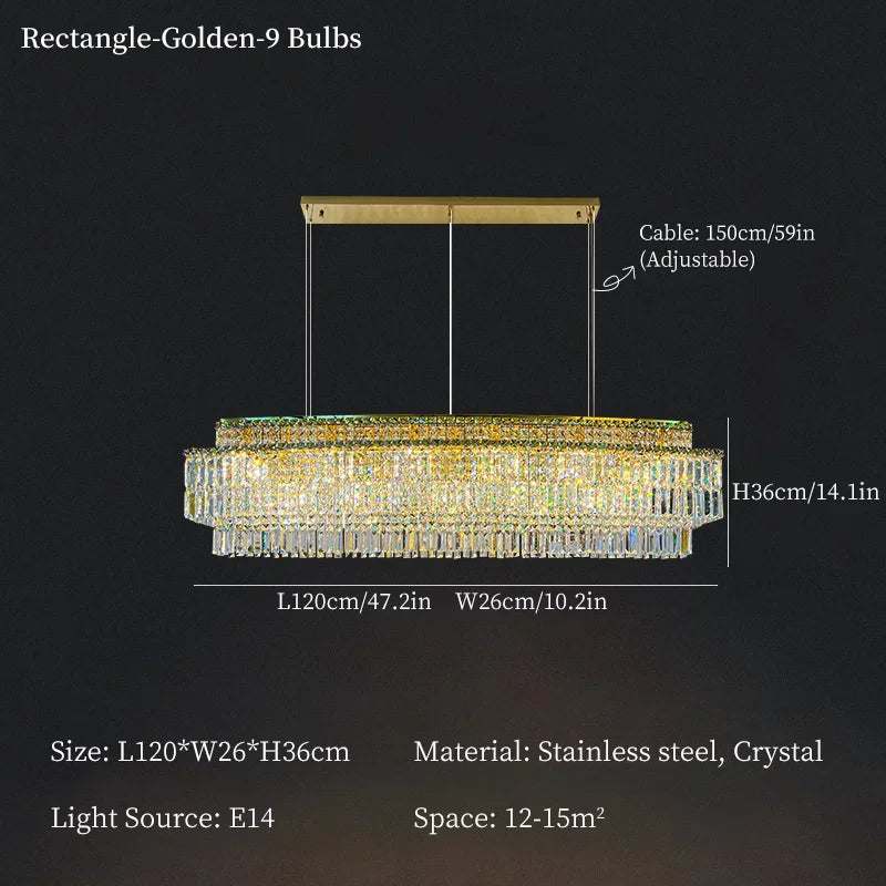 Afralia™ Luxury Nordic Chandelier for Dining Room, Bedroom, and Living Room