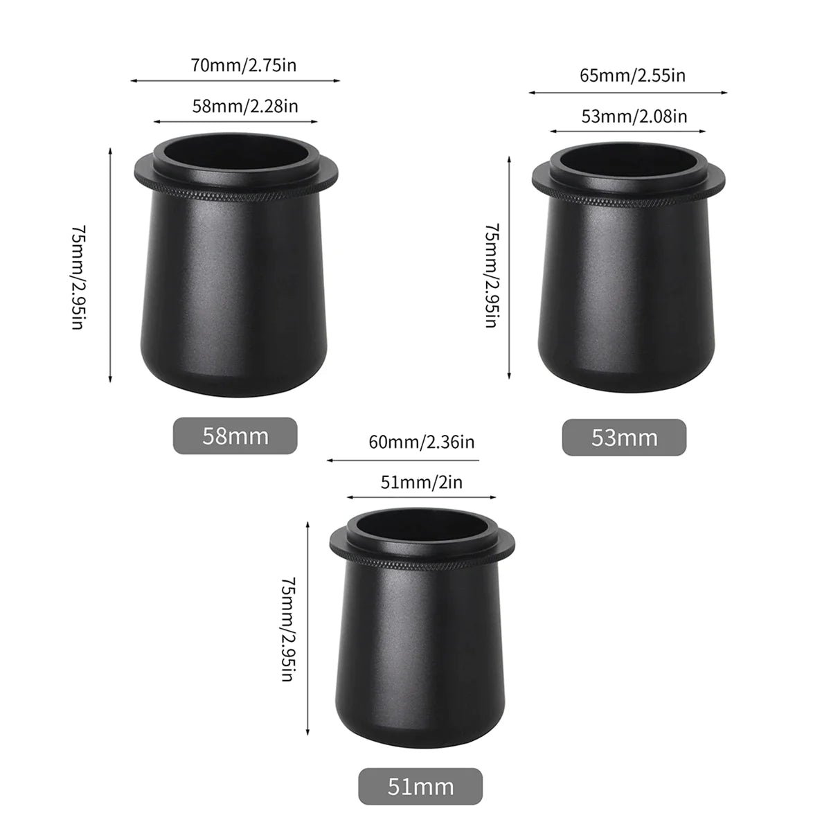 Afralia™ Espresso Machine Dosing Cup for Portafilter Sniffing Mug - Barista Tool