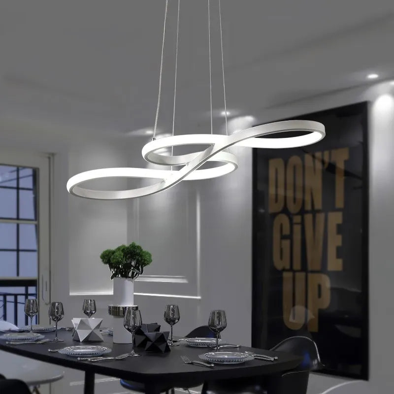 Afralia™ Round Pendant Ceiling Chandelier for Dining and Living Room