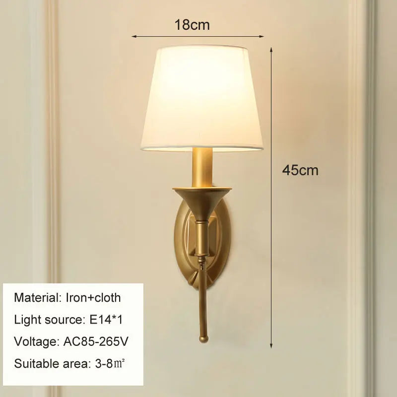 Afralia™ Modern E14 Wall Lamp for Bedroom, Living Room, Study, and Office