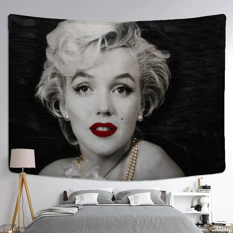 Afralia™ Mystical Woman Figure Tapestry Wall Hanging for Bedroom & Living Room