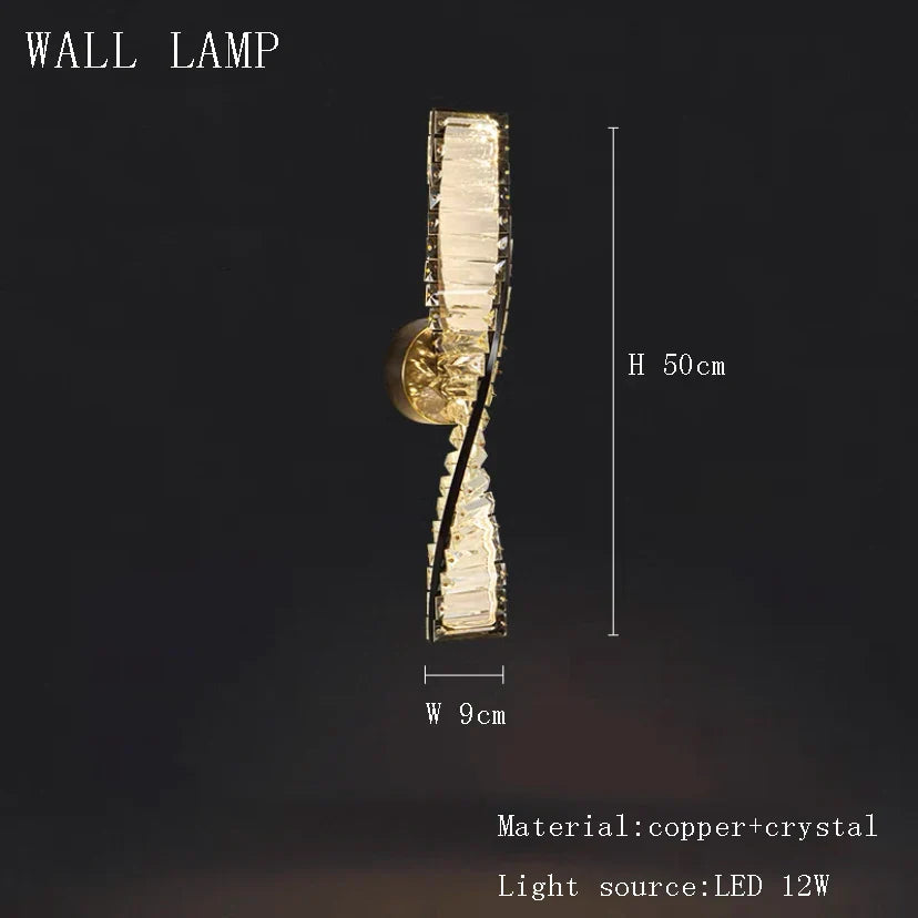 Afralia™ Elegant Crystal Chandelier for Luxury Home Decoration