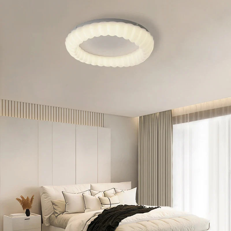 Afralia™ Modern Luster Chandelier with Backlight Effect for Living Room, Bedroom, Dining Room