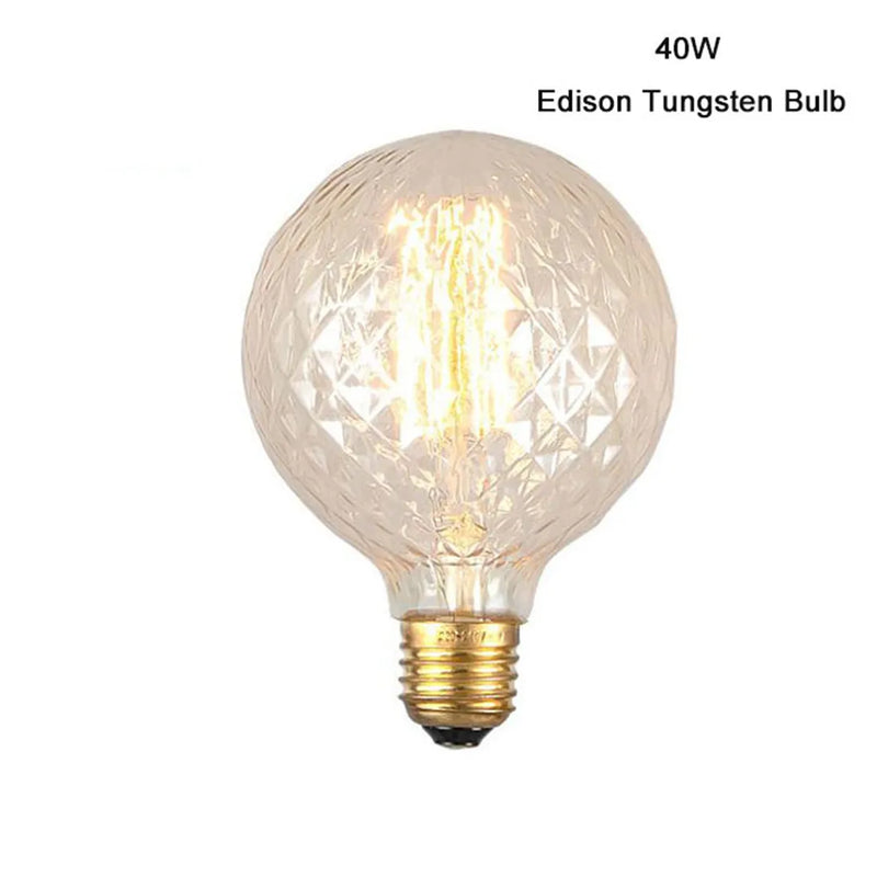 Afralia™ Dimmable 4W LED Globe Edison Bulb E27 G95 Retro Filament Vintage Lamp