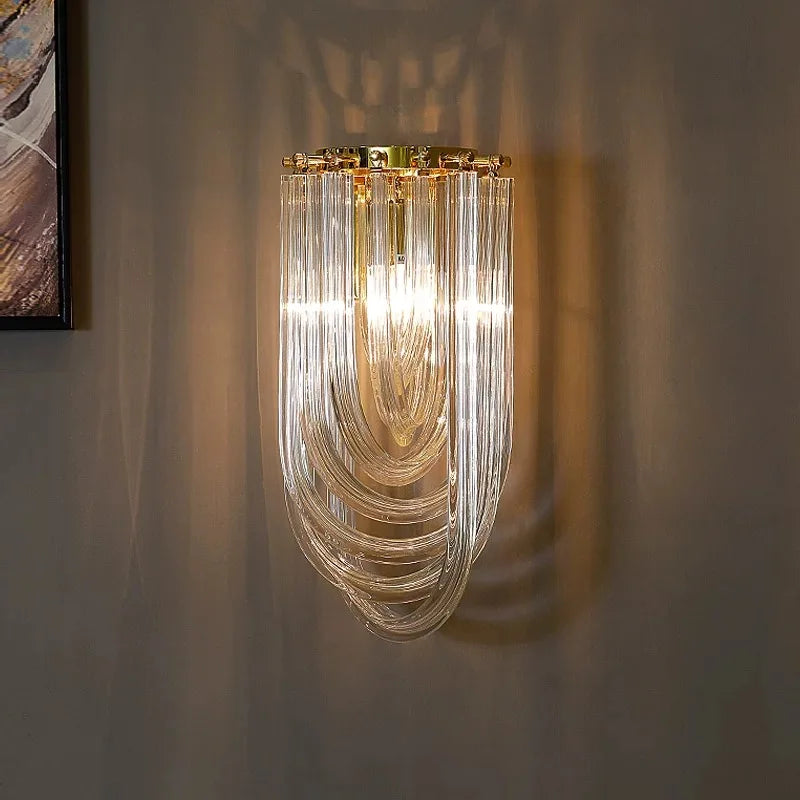 Afralia™ Crystal Glass Pendant Lights, Dimmable Modern Lighting