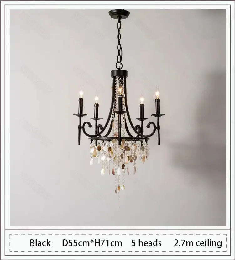 Afralia™ Retro Duplex Crystal Chandelier for Villa Living Room, Staircase, and Home Decor
