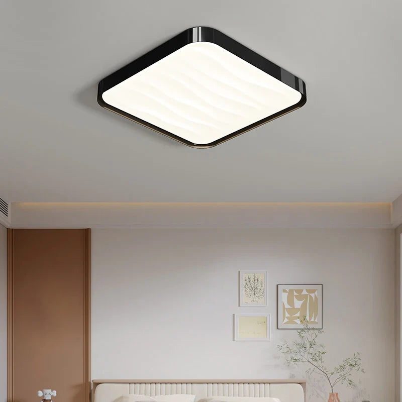Afralia™ Nordic Modern Ceiling Light for Living Room Bedroom Study with LED Lighting