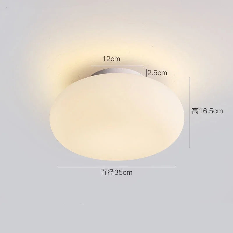 Afralia™ Big Ball Pendant Lamp for Living Room - Nordic Designer Ceiling Light