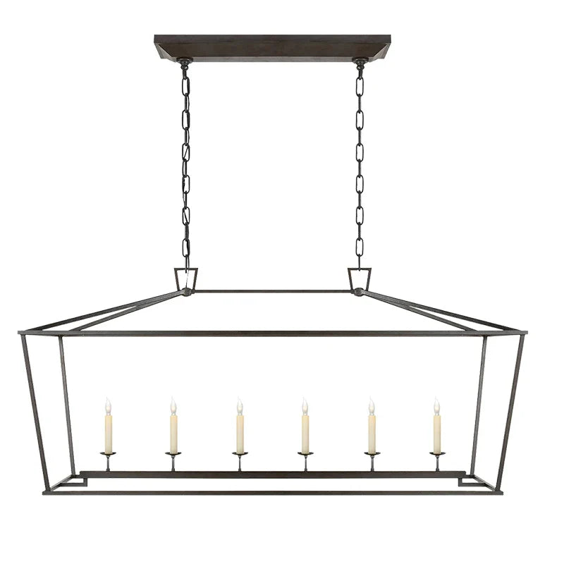 Afralia™ Vintage Birdcage Pendant Light for Modern Living Room and Kitchen Island