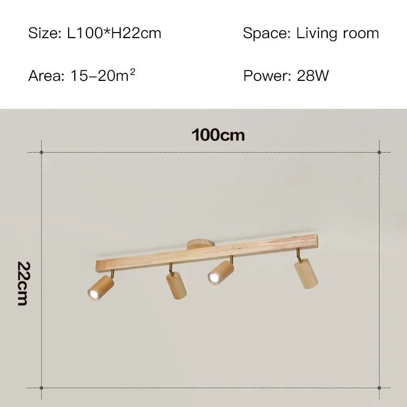 Afralia™ Modern LED Ceiling Chandelier with Spotlight for Aisle, Bedroom, Shop & Corridor