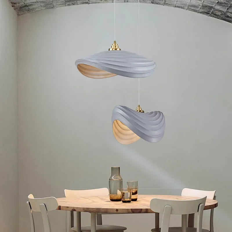 Afralia™ Minimalist Resin Pendant Lights for Dining Room, Bar, and Kitchen