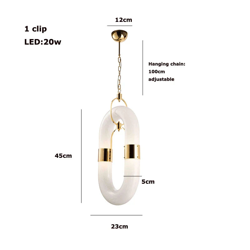 Afralia™ Gold High Ceiling LED Pendant for Trendy Decor in Living Room Villas