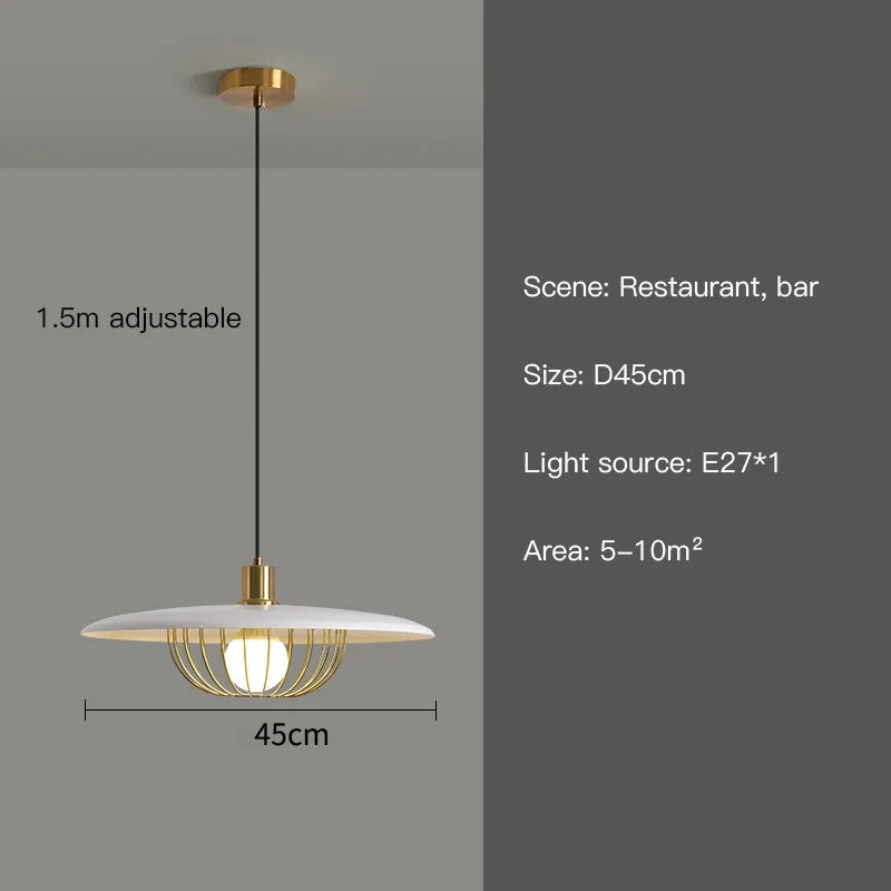 Afralia™ Nordic Chandeliers LED Pendant Ceiling Lamp for Dining Room and Kitchen