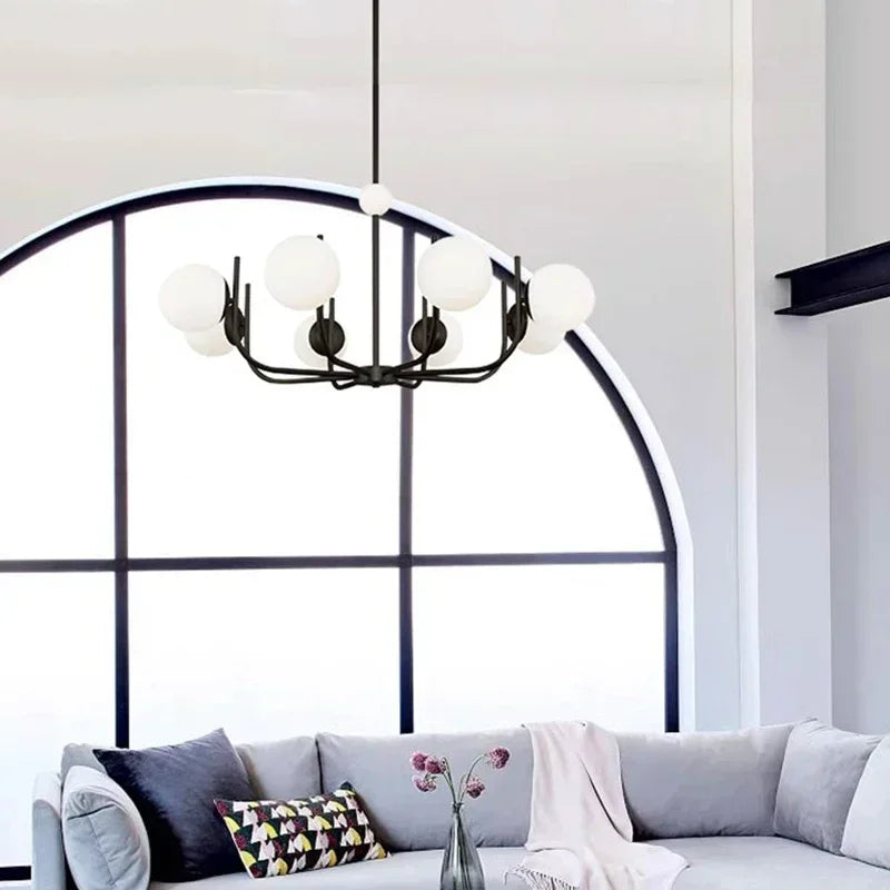 Afralia™ Modern LED Pendant Chandeliers for Living Room and Dining Room Lighting