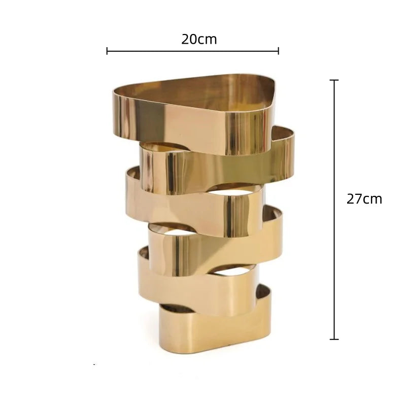Afralia™ Geometric Vase for Creative Flower Arrangements