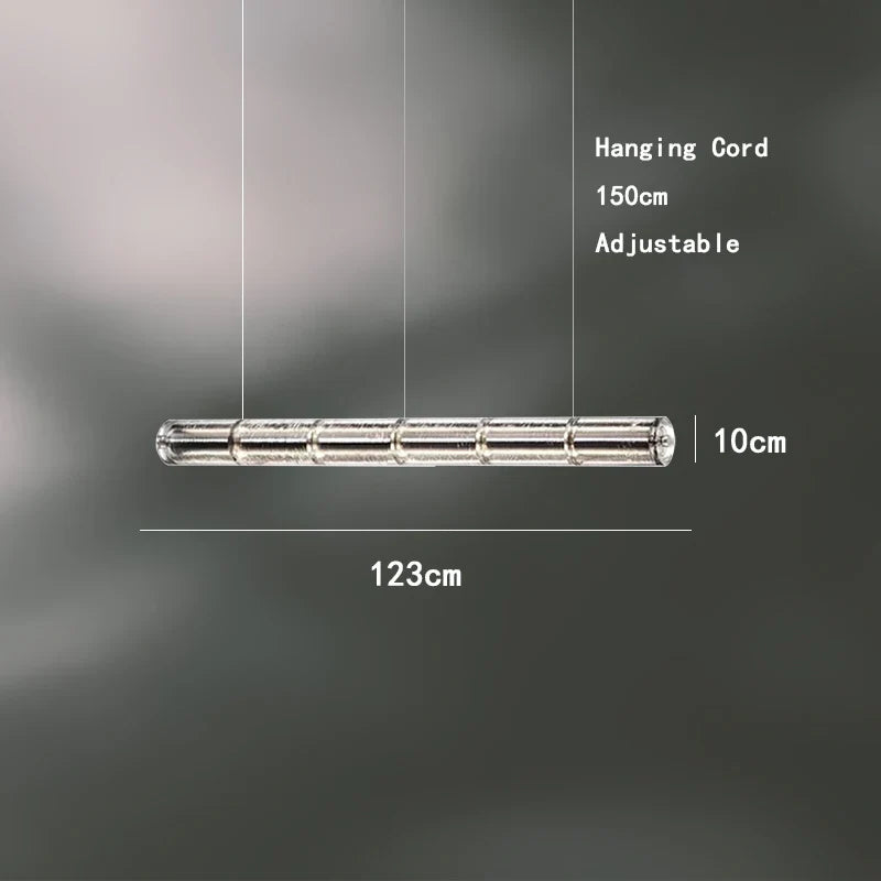 Afralia™ Crystal Glass LED Chandelier Pendant Lighting for High-end Dining Room