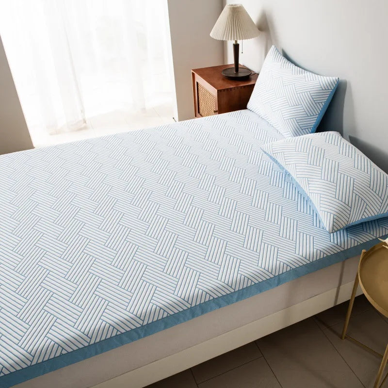 Afralia™ Cooling Ice Bean Mesh Embroidered Maternal Child Grade Soft Mattress