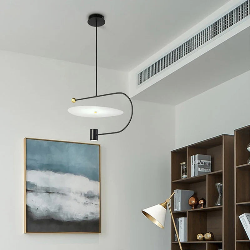 Afralia™ Modern LED Pendant Lights for Ceiling Minimalism and Restaurant Chandelier