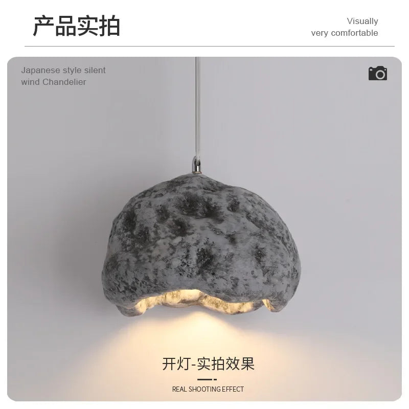 Afralia™ Resin Minimalist Pendant Light: Modern Nordic Design for Bar, Restaurant, Aisle.
