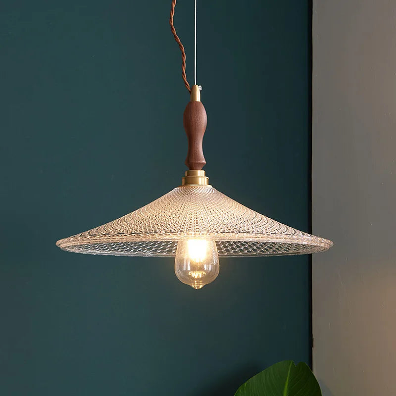 Afralia™ Copper Glass LED Pendant Lights - Nordic Modern Style
