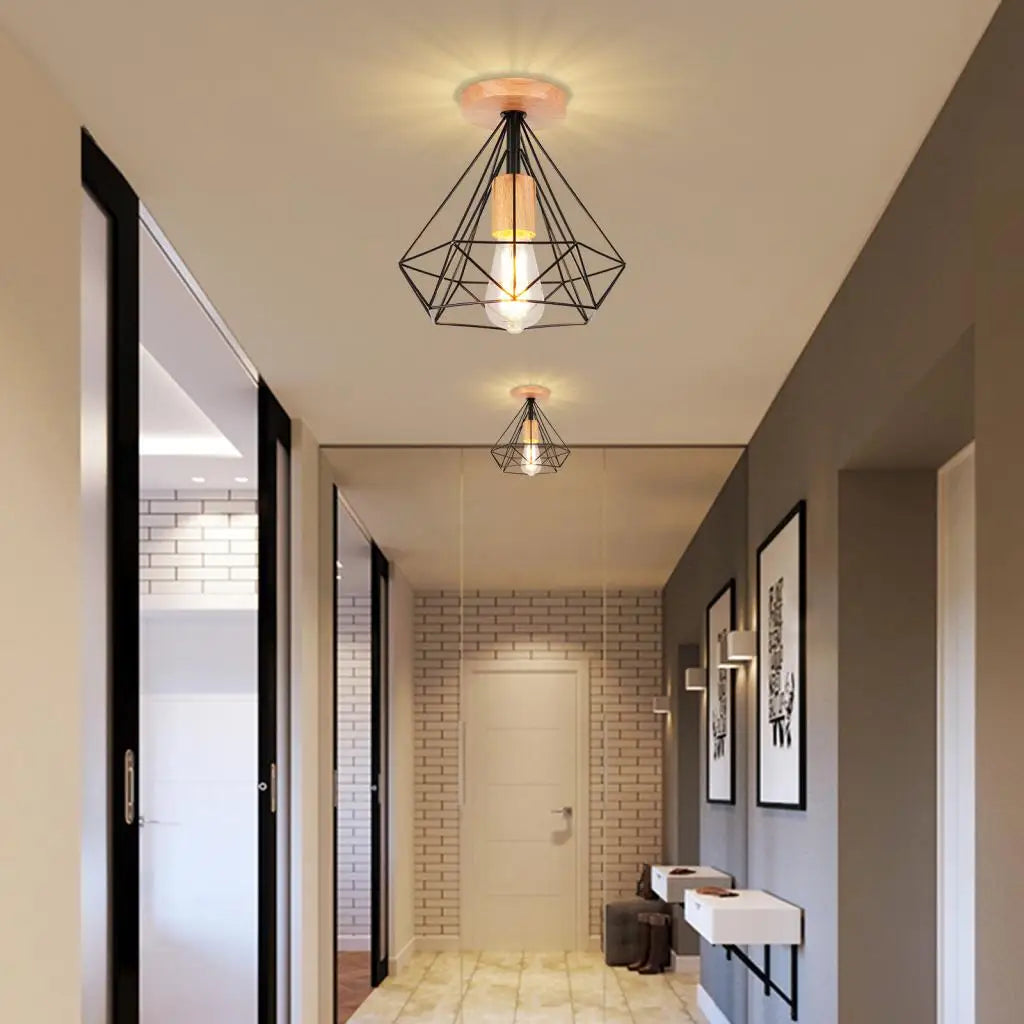 Afralia™ Minimalist E27 Ceiling Lights for Kitchen Living Room Bar Restaurant
